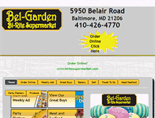 Tablet Screenshot of biritesupermarket.com